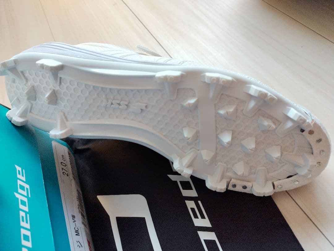 SSKプロエッジMC-VW ホワイト×ホワイト27.0　　Pカバー付