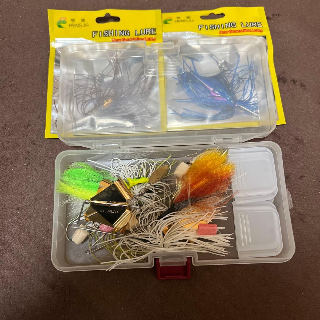 ハードルアーセット 多数 透明ケース付き約75個
