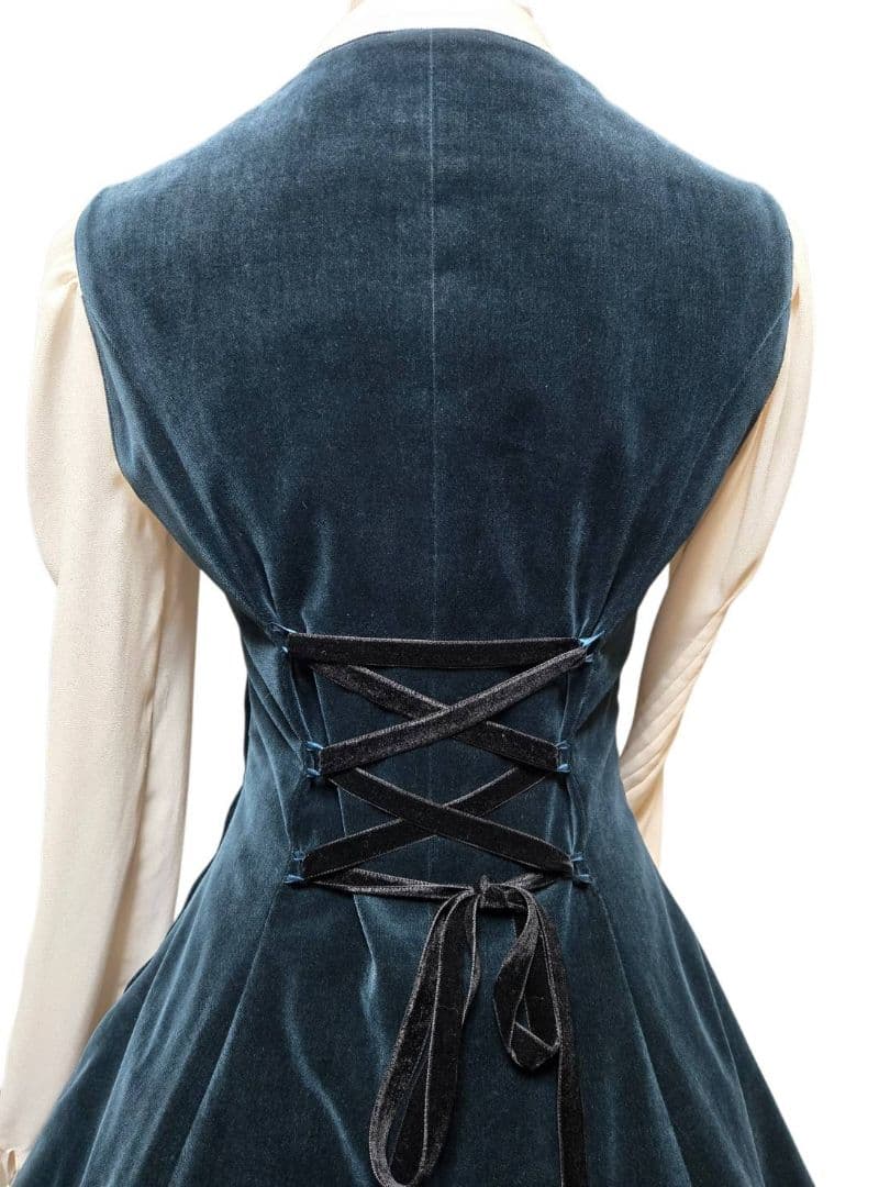 別珍フロントリボンジャンパースカート innocent world 【希少】