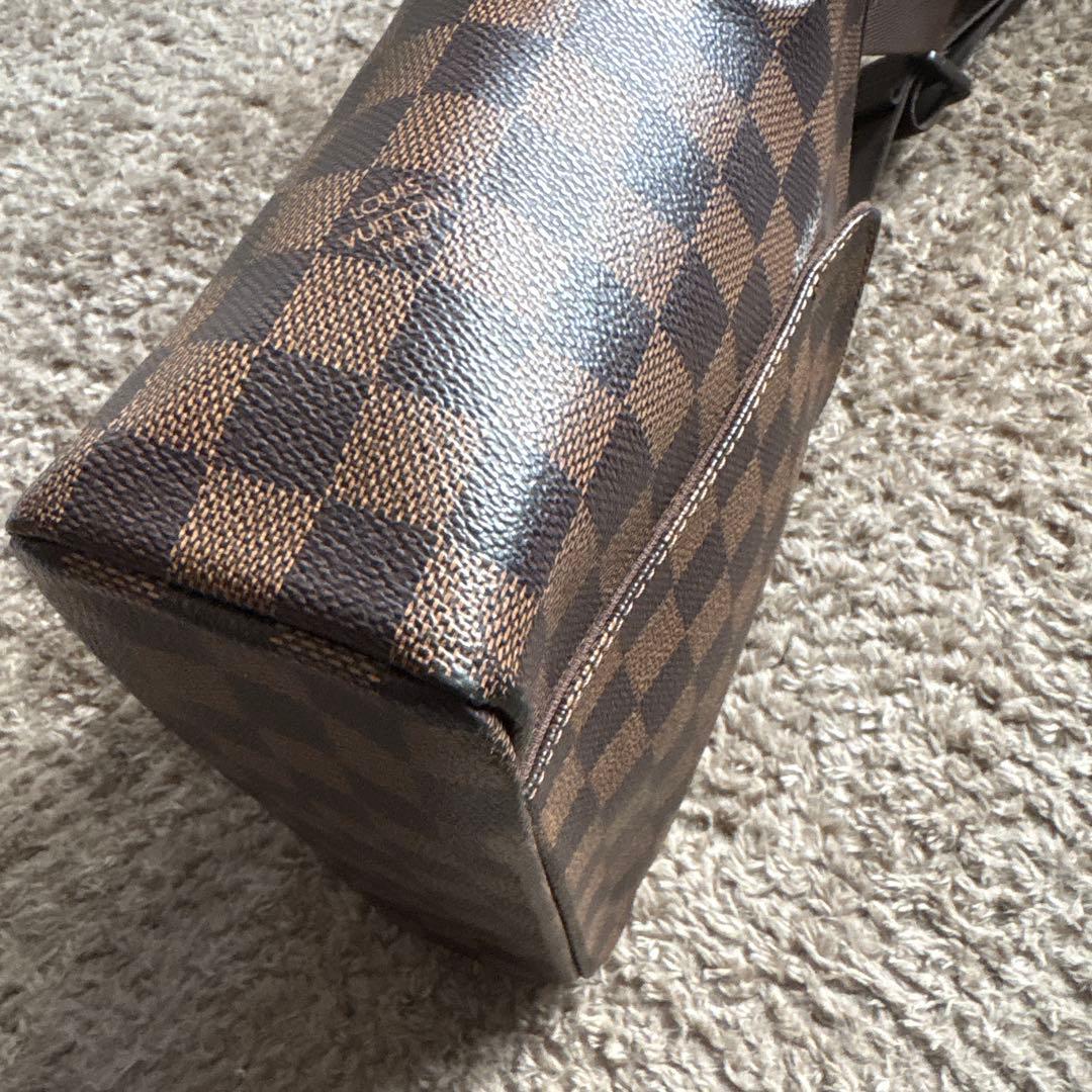 LOUIS VUITTON ダミエ エベヌ オラフ ショルダーバッグ