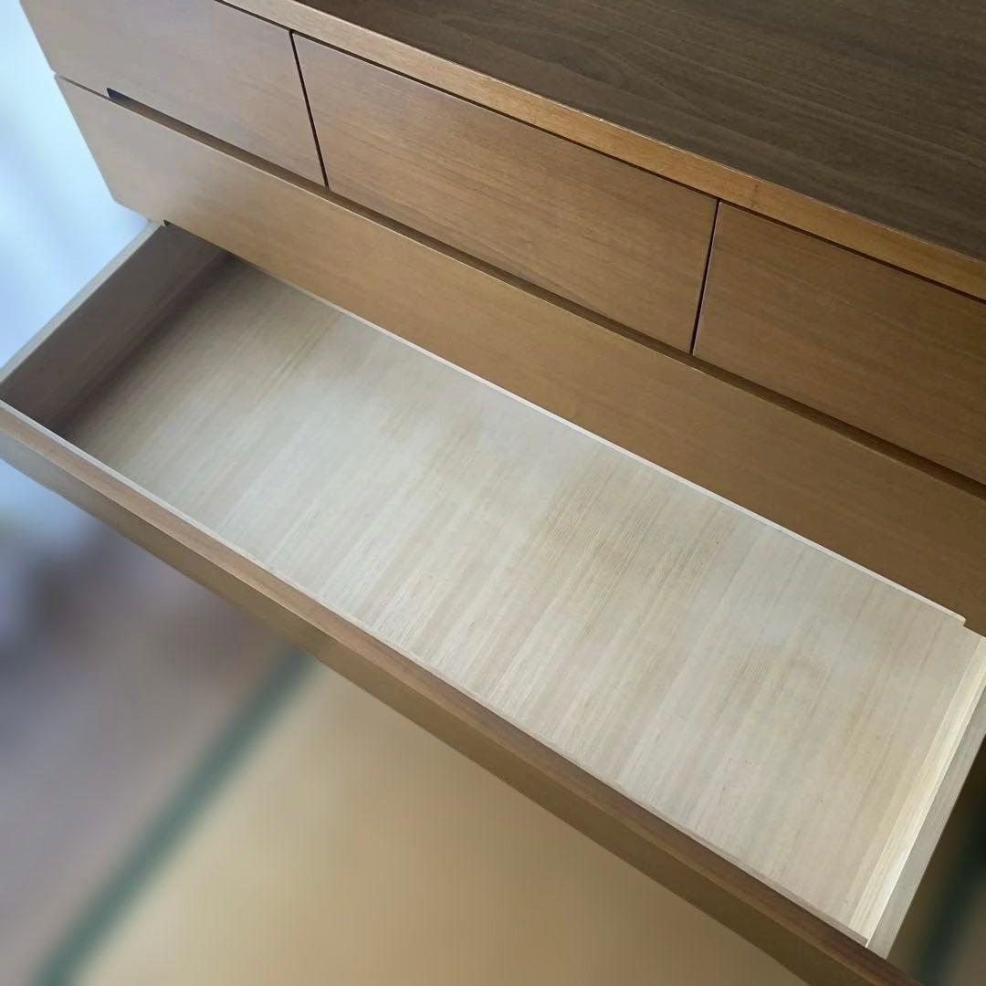 天然木　表面ウレタン樹脂塗装　たんす