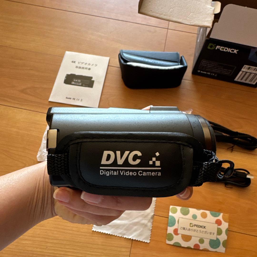 4Kビデオカメラ 4800万画素 2025年モデル　新品未使用
