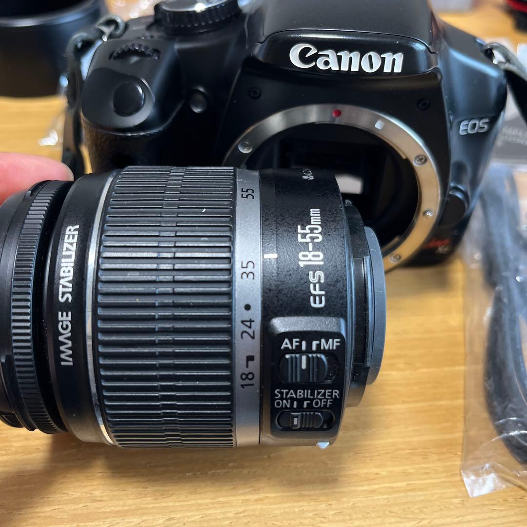 Canon EOSkiss x2 一眼レフカメラ レンズ2本セット