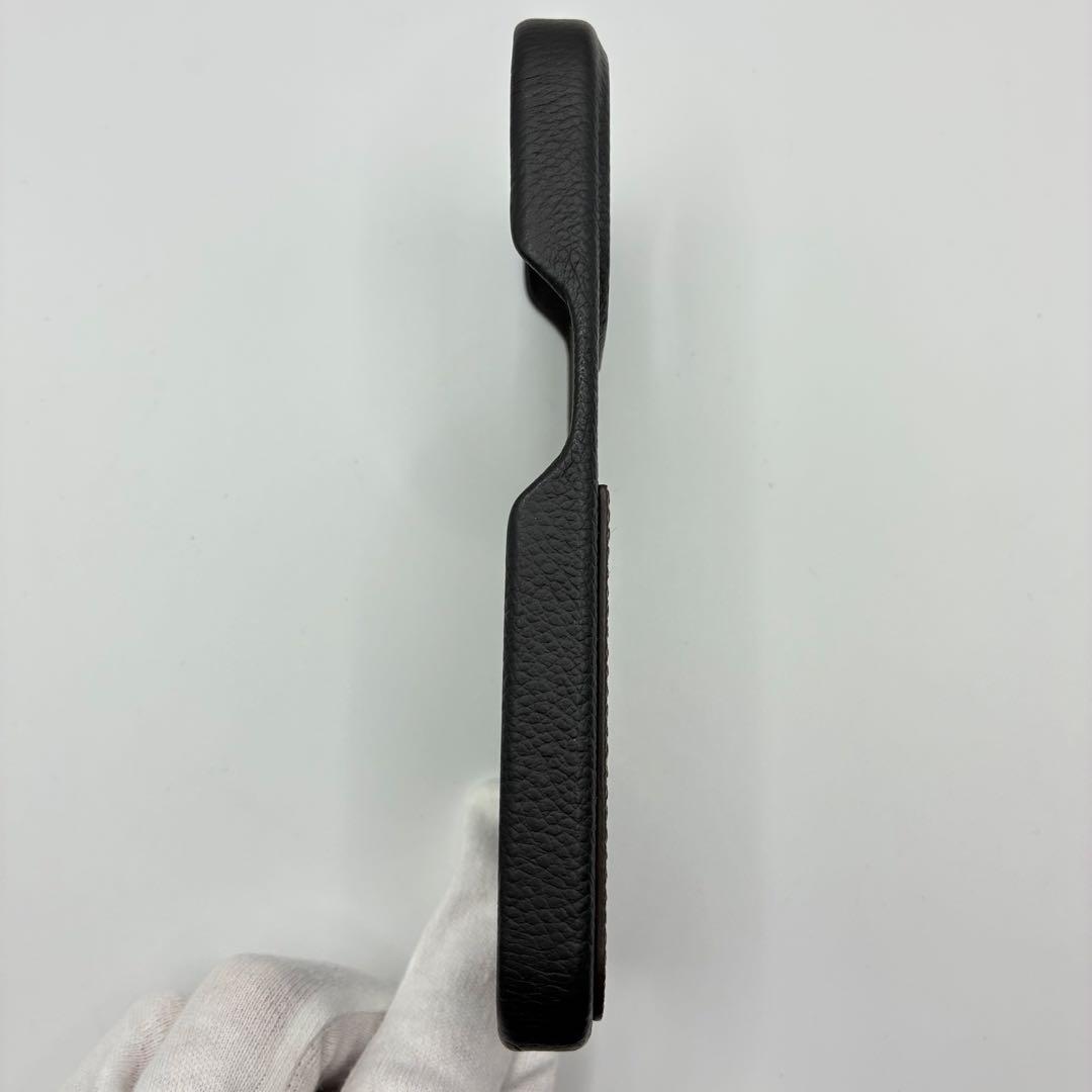 ルイヴィトン モノグラム リバース iPhone15Pro バンパーケース 黒