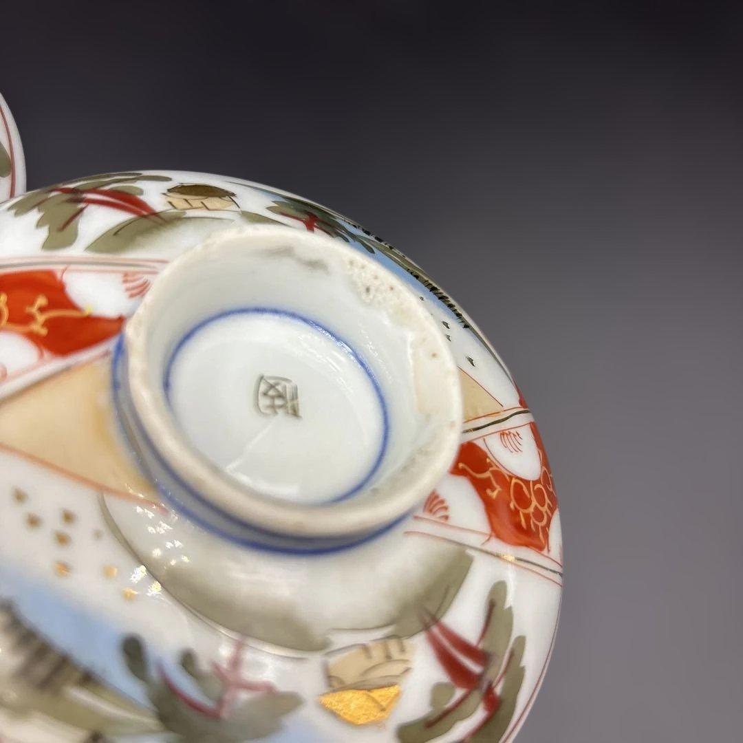 蓋付き茶碗　飯椀　古伊万里　時代物　4客