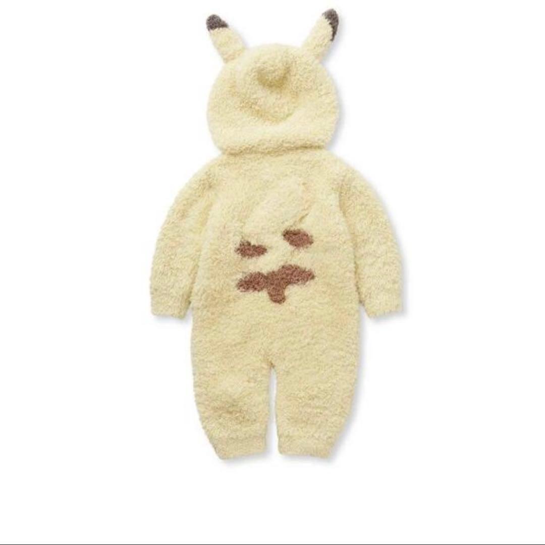 新品未開封　ジェラートピケ　ピカチュウ　ロンパース 80-90
