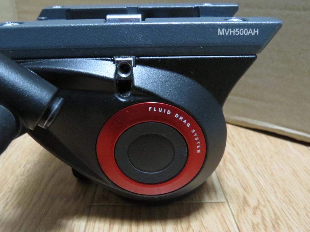 MVH500AH マンフロット プロフルードビデオ雲台60mm フラットベース