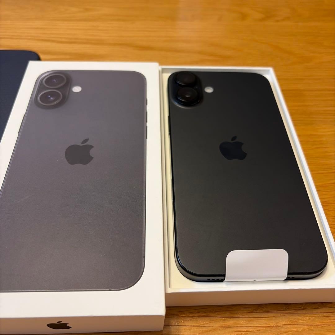 Apple iPhone16プラス SIMフリー本体 ブラック 128GB