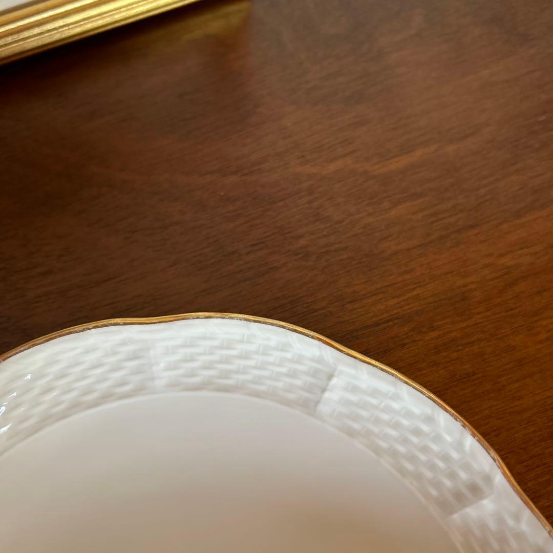 リチャードジノリ　ボンジョルノプルーンスーププレート　ベッキオホワイト　5枚