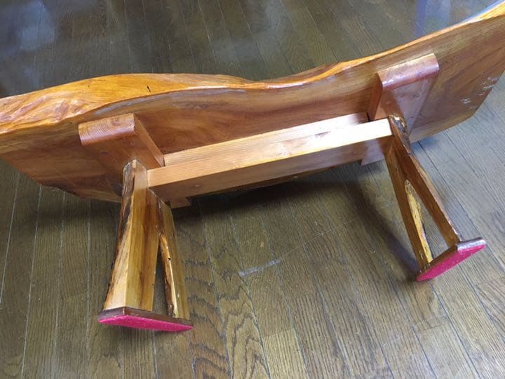 美品 天然の木でできたテーブル 7万円からお値下げ！