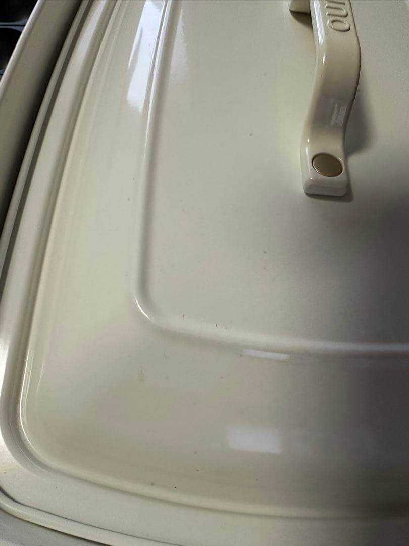 梱包済BRUNO　ブルーノ　ホットプレート　グランデ　ホワイト