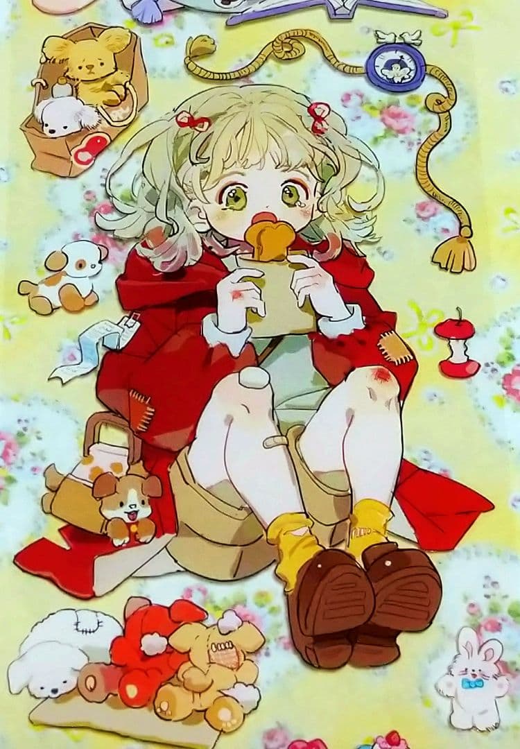 J831＃普通小狗(PET)普通小狗切り売り海外人物マステ女の子
