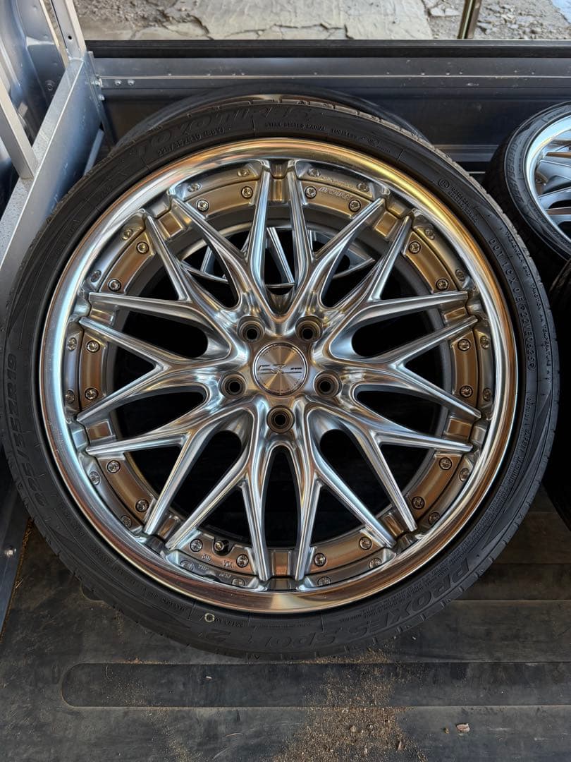 WORK シュバート クヴェル 19 7.5j +44 114.3 5穴