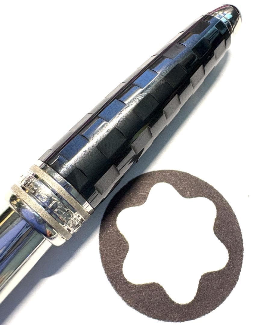 292 モンブラン　MST163　ソリテール／セラミックブラックプリズマ 　美品