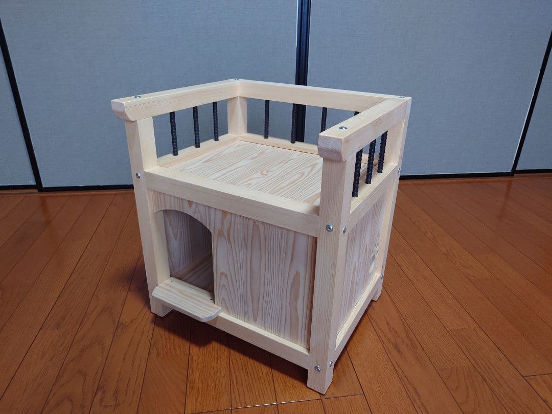 ㉔★ベッド★テラス★キャットハウス★ハンドメイド★猫ハウス