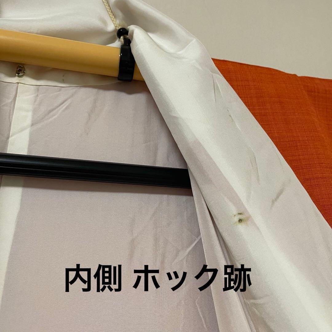 sy258 正絹 色紬 結城紬 ４点フルセット 身丈157裄丈66