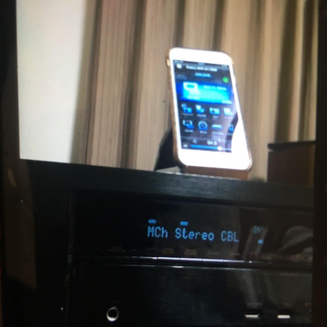 実動品デノン7.2chAVR-X1100W-K Bluetooth／ハイレゾ対応