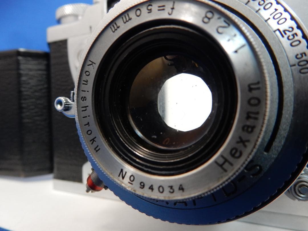 #3460 Konica Ⅱ Hexanon f/2.8 ダブルヘリコイド