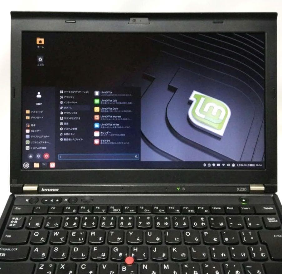 ThinkPad X230　i5／8Gメモリ／780Gデュアルブート／BL KB