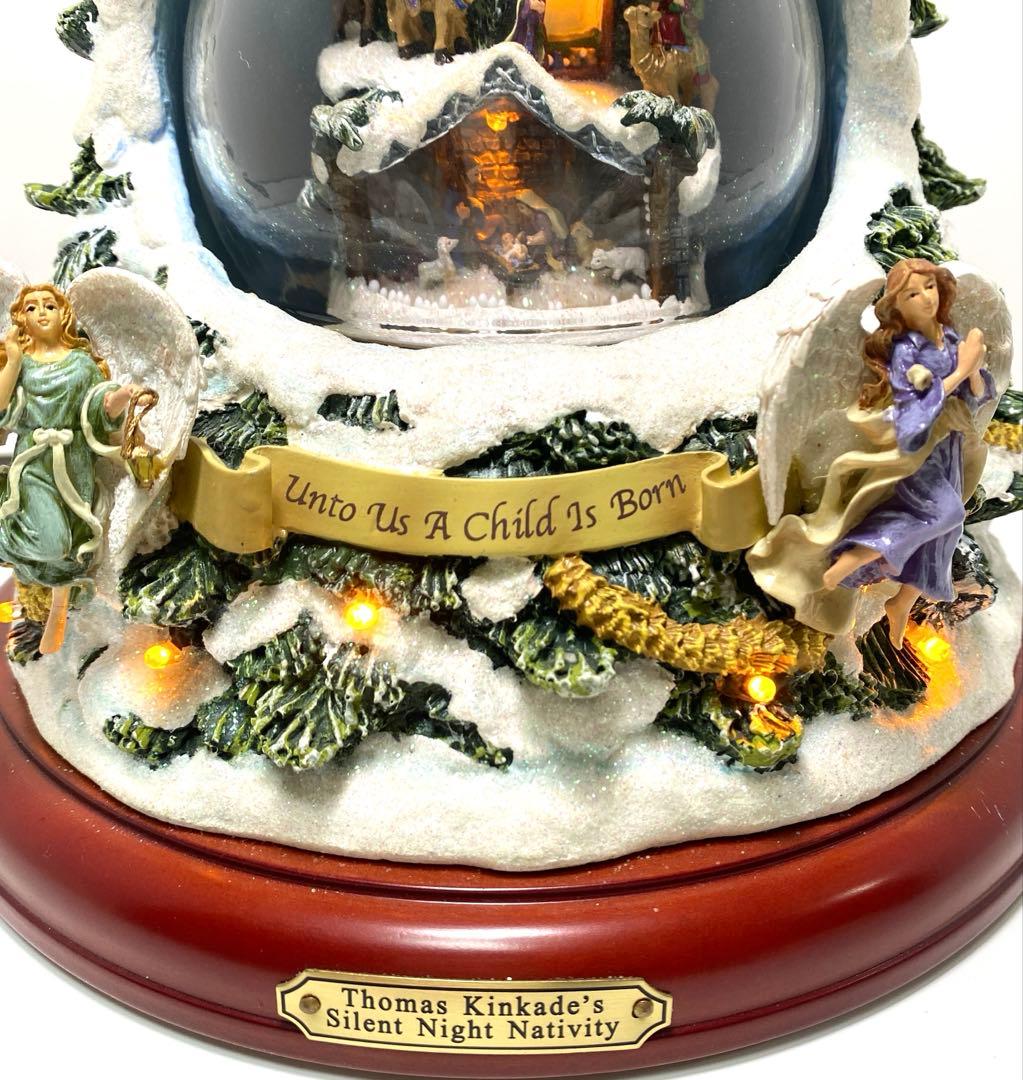 トーマスキンケード サイレントナイト ネイティビティ　スノードーム　クリスマス
