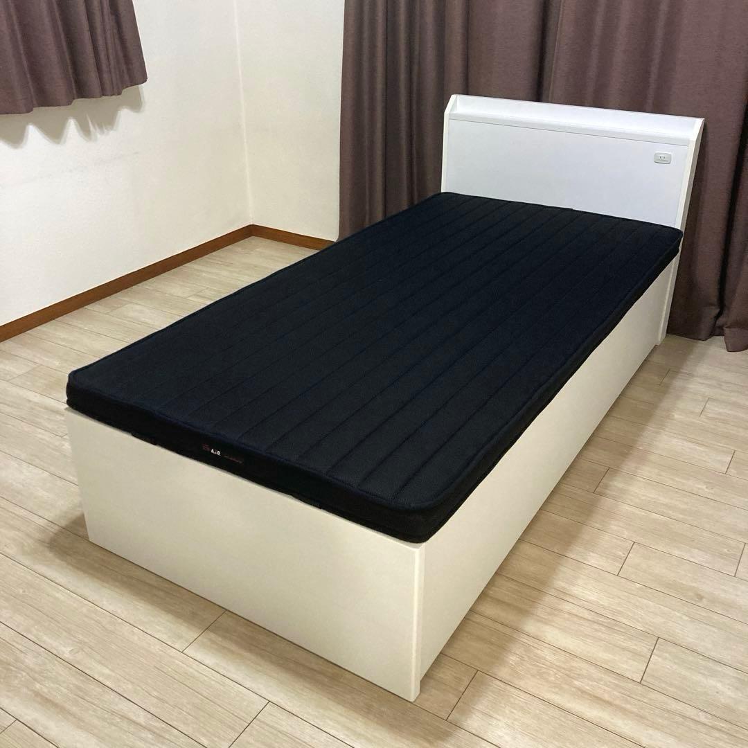 【自社エリア配送限定販売】超美品！西川Airベースマットレス/シングルサイズ