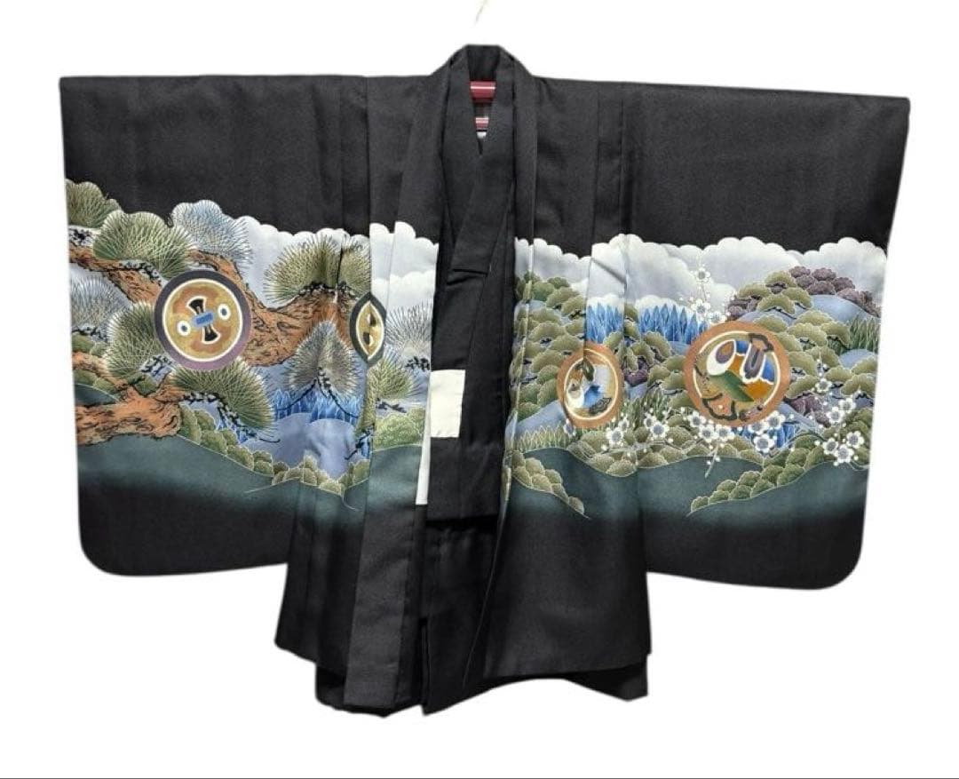 七五三　男の子　5歳　ほぼフルセット　着物、袴、小物セット