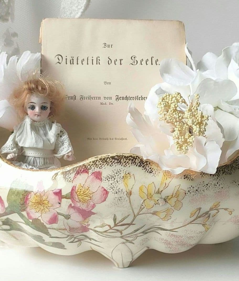 希少　美品　リュネビル　花器　　ソーシエール　フランスアンティーク