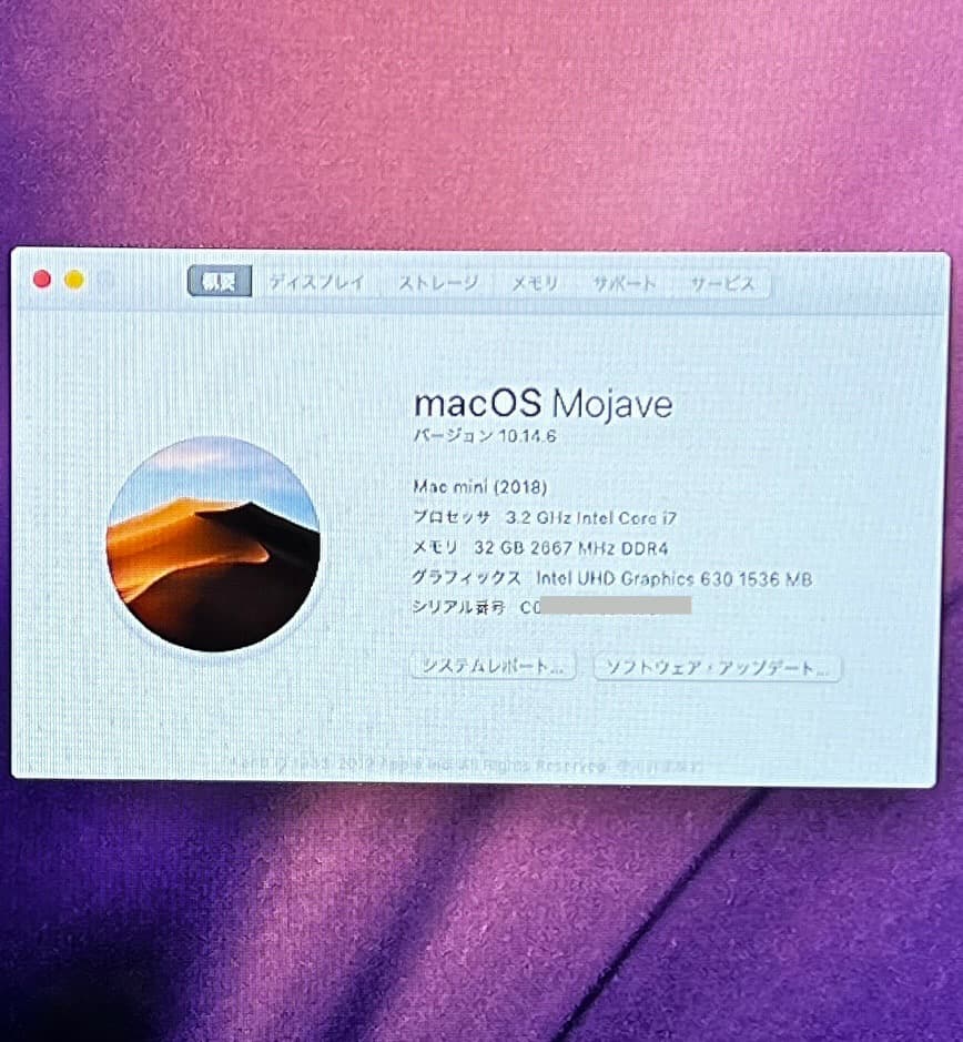 Mac mini メモリ32GB【cs6 / Office / Windows】