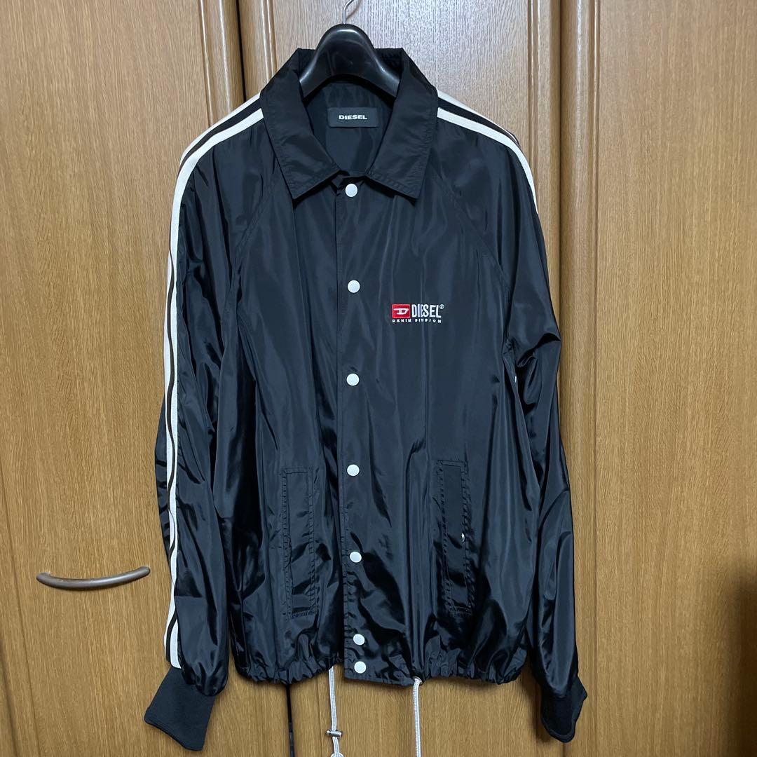 【美品】DIESEL コーチジャケット XL ブラック