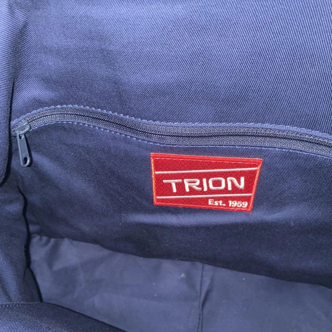 TRION トライオン トートバッグ ボストントート（シボ革） パネル