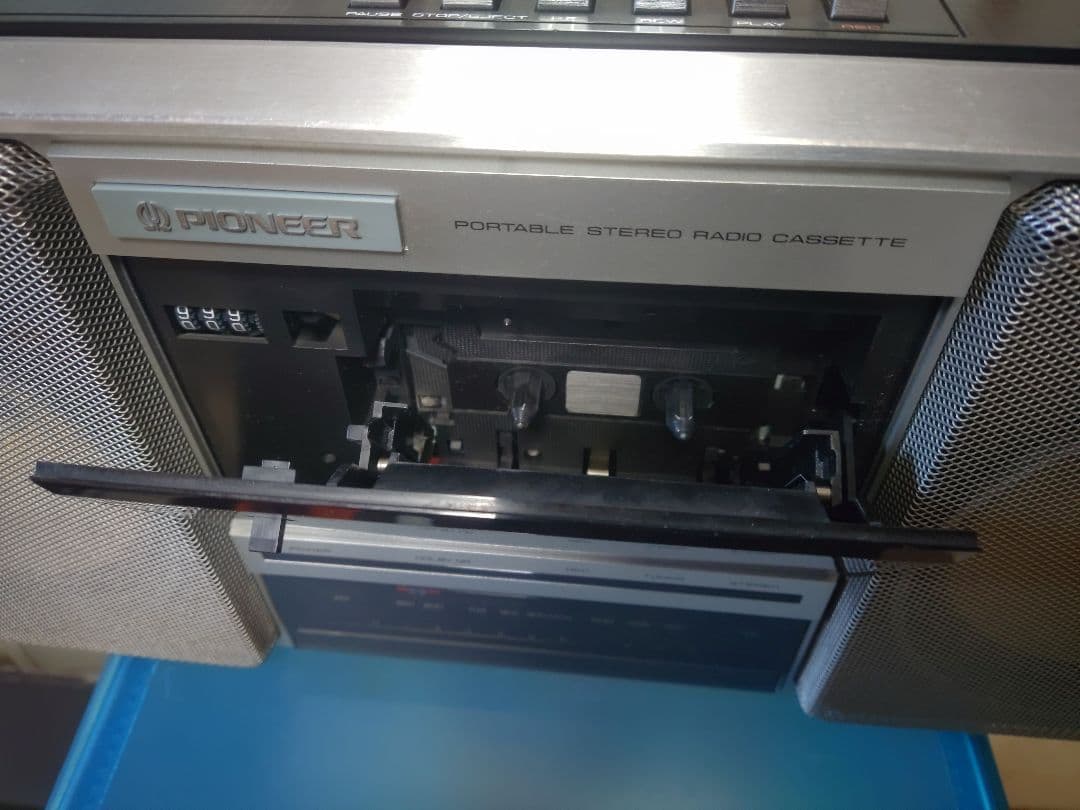 希少！バブル期　昭和レトロなラジカセ　パイオニア　ランナウェイSK-350整備品