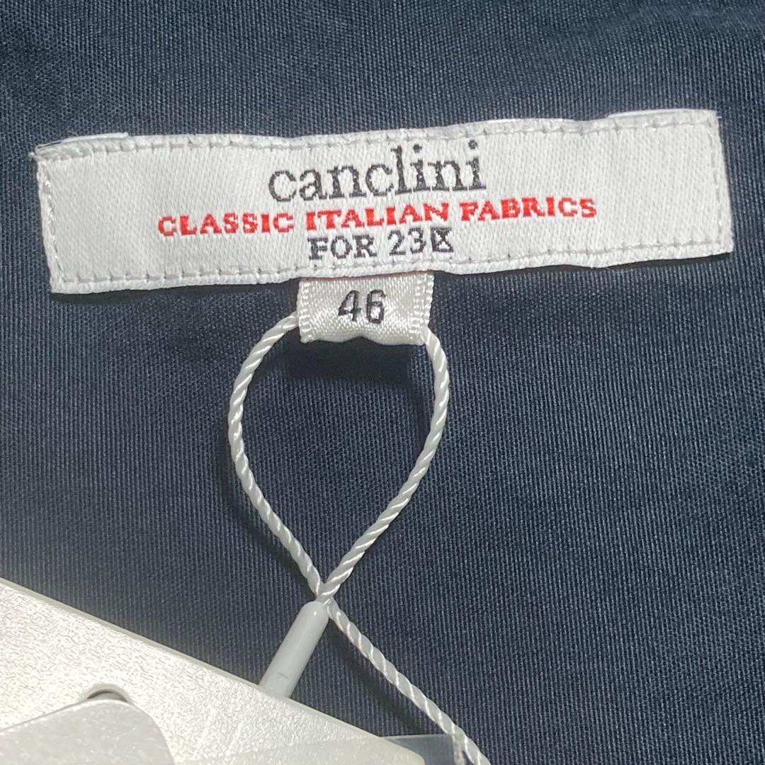 【タグ付 未使用】23区 canclini シャツジャケット 大きいサイズ 46