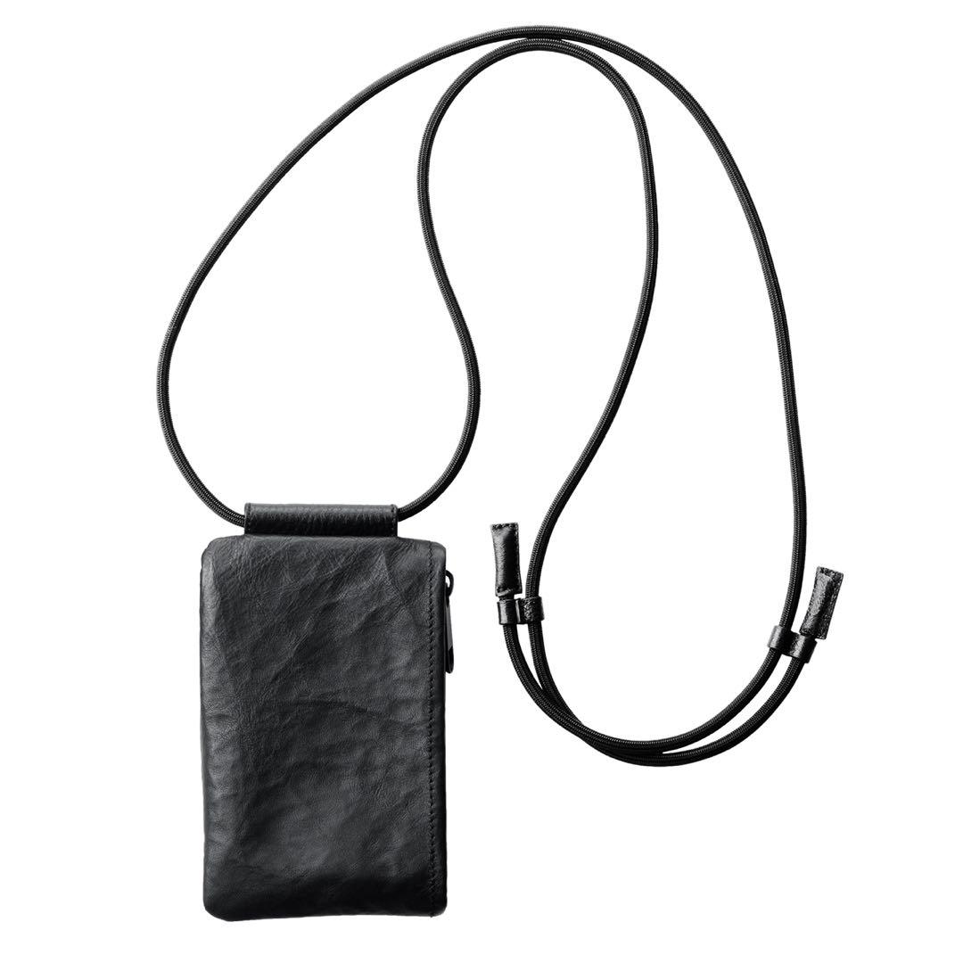 新品未使用土屋鞄ATTITU/レザースマホショルダー (ファスナー) 002