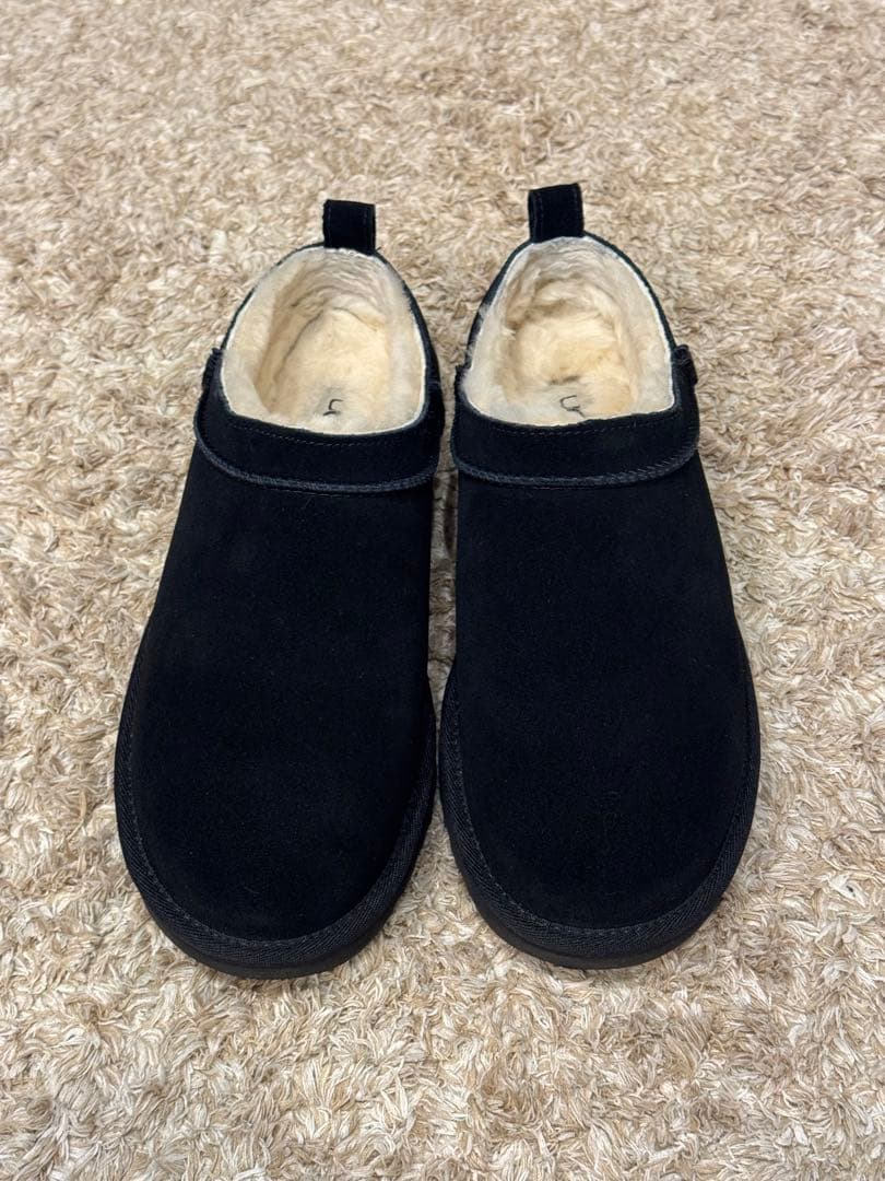 靴 UGG CLASSIC MICRO Black 25cm