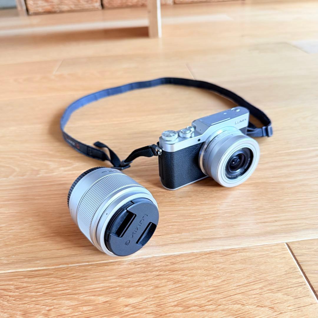 【起動確認済み】LUMIX DC-GF9W デジタル一眼カメラ ダブルレンズ