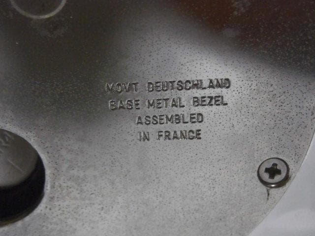 バカラ　クリスタル　バスケット・オブ・アバン・ダンス　クロック