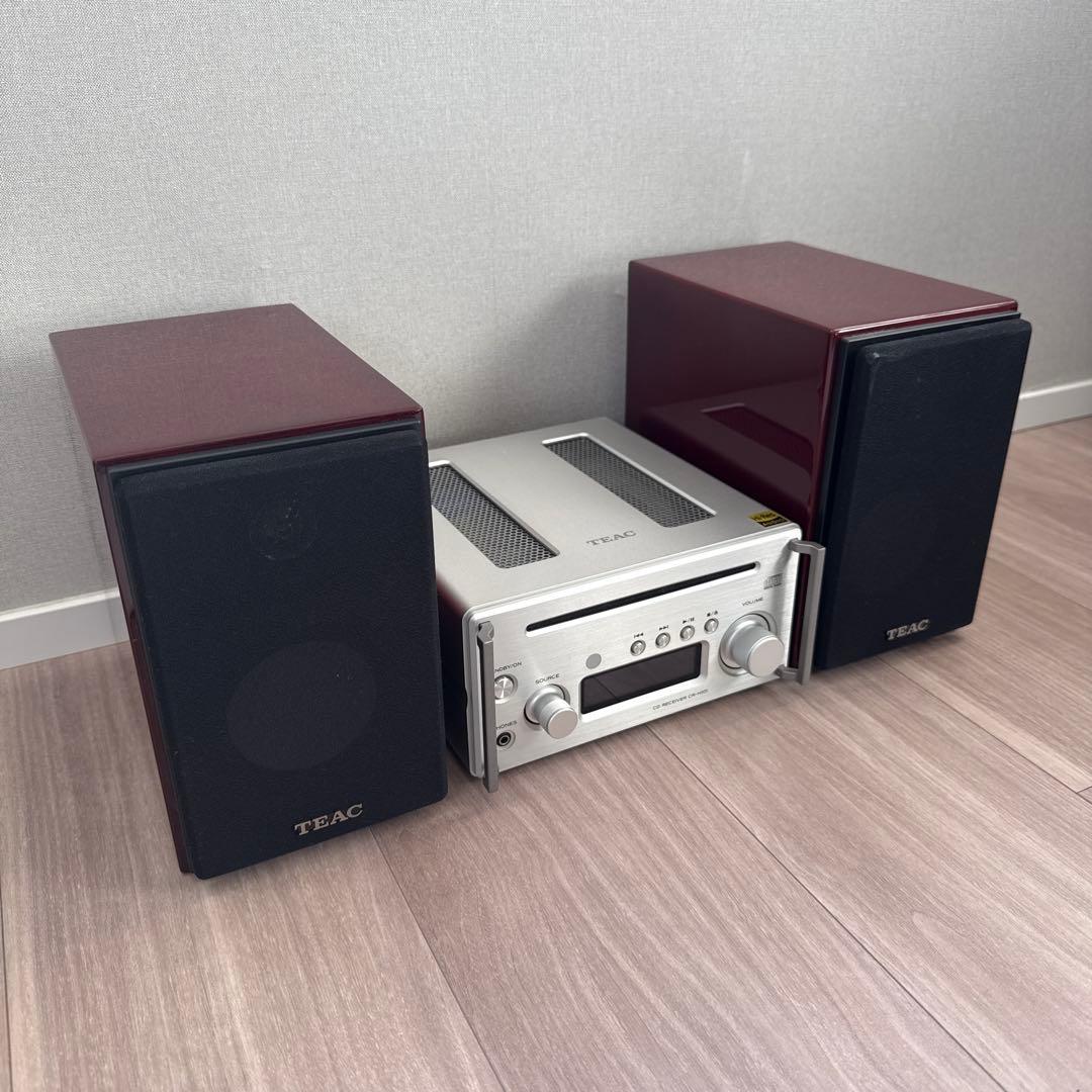 【美品】TEAC CR-H101 LS-101HR CDレシーバー スピーカー