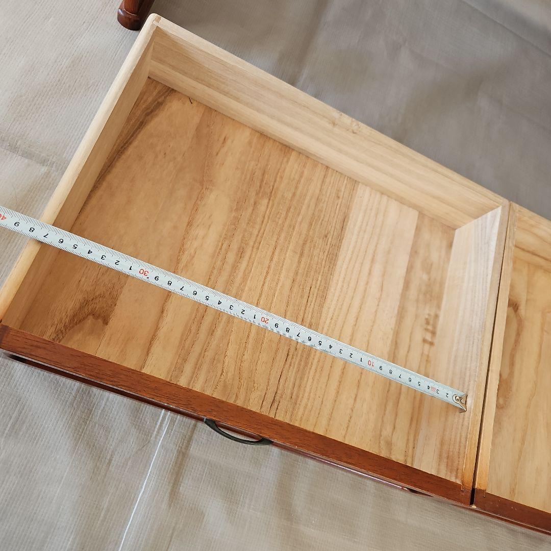 レトロ　文机　座卓　和モダン　木製　チェスト　引き出し　和風　花台　作業台