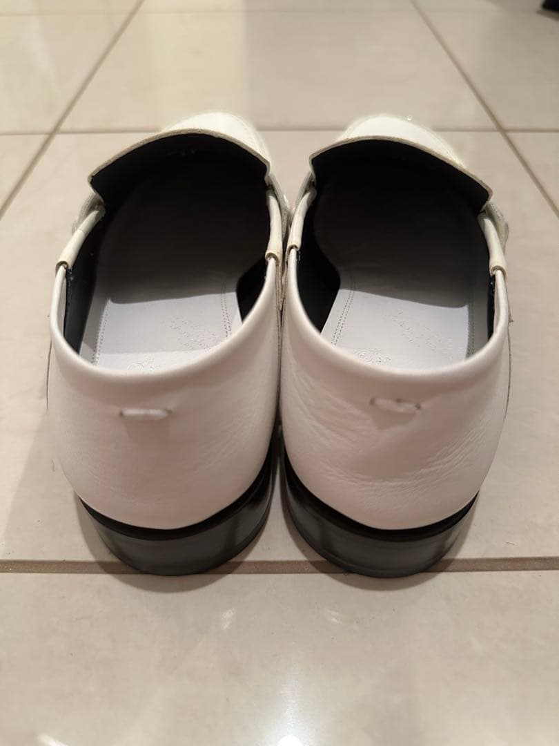 Maison Margiela/ホワイトローファー/35/新品未使用