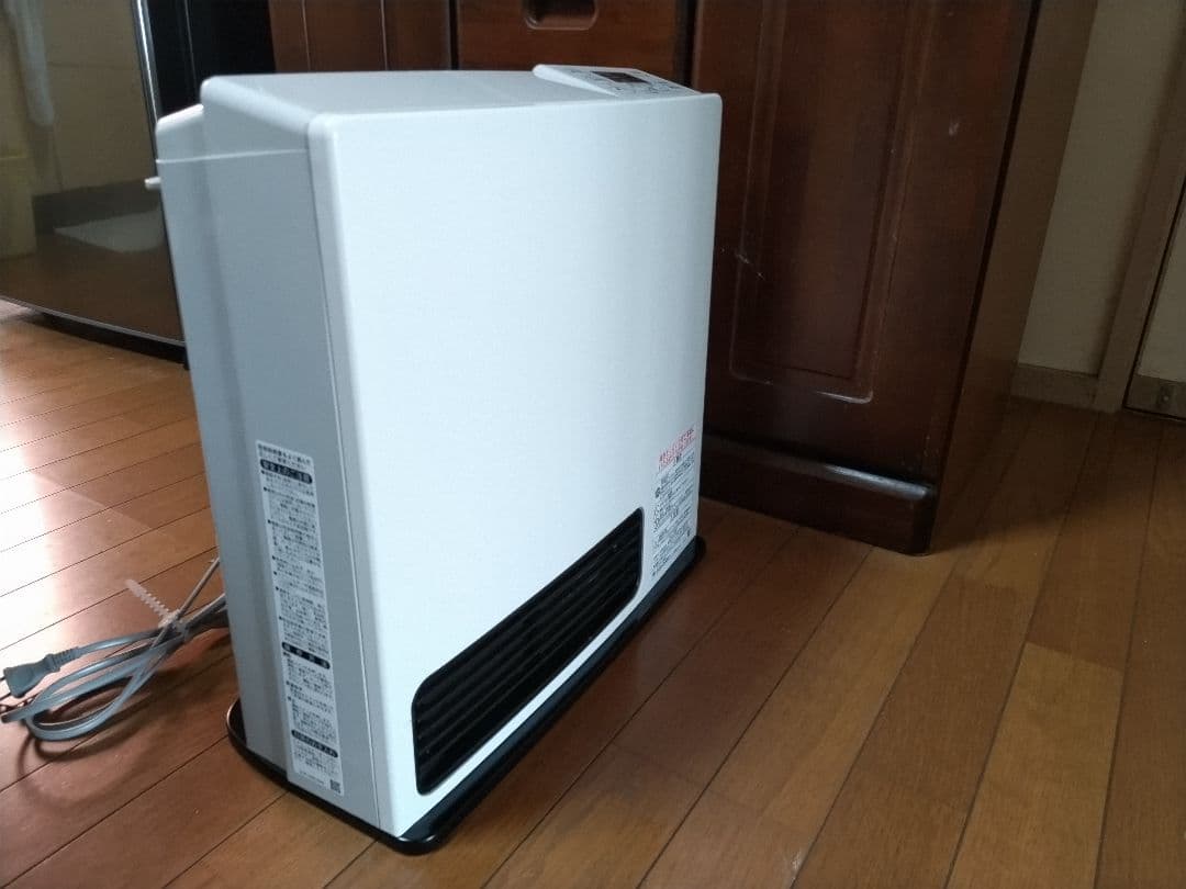 中古★Rinnai ガスファンヒーター SRC-365E 都市ガス用 ホ－ス付属