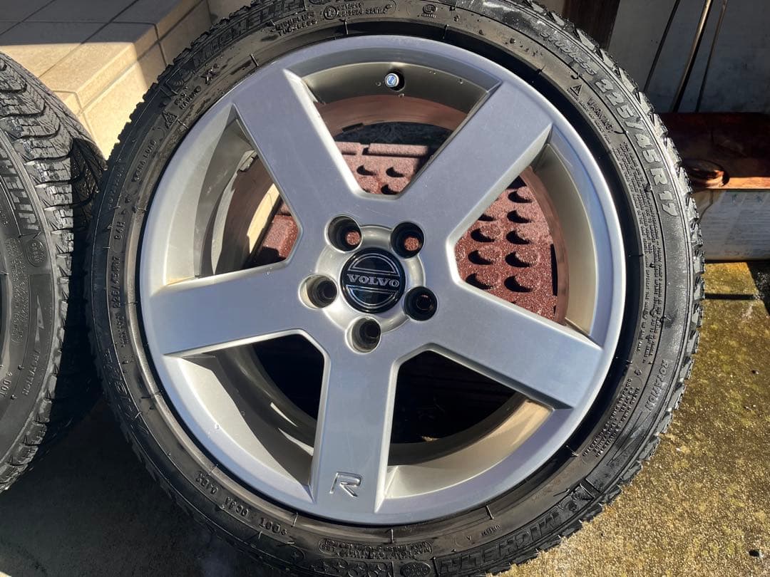 VOLVO17インチ 純正ペガサスホイールセット