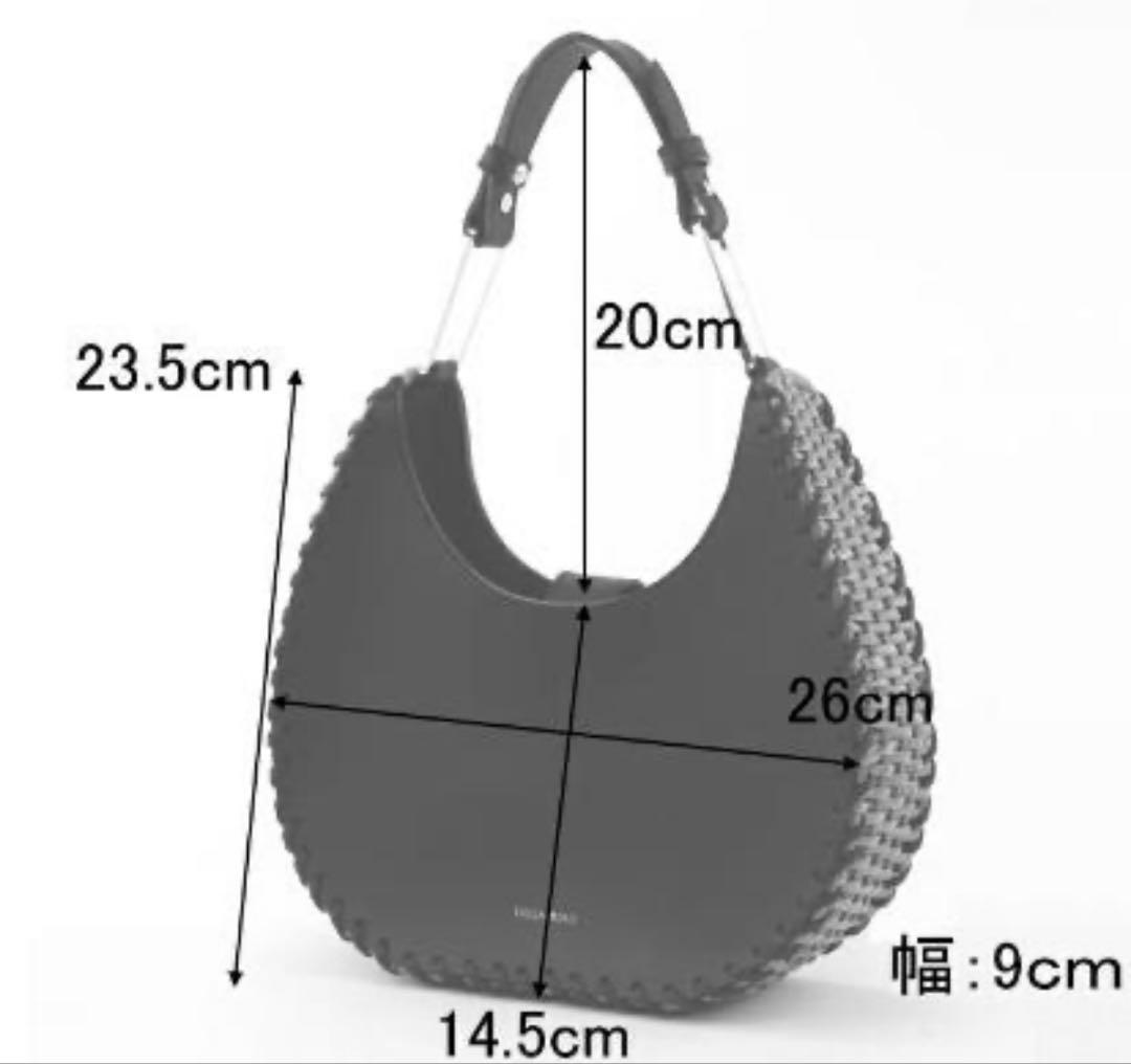 【未使用】VIOLAd’ORO MIRO かごバッグ レザー×ラタン