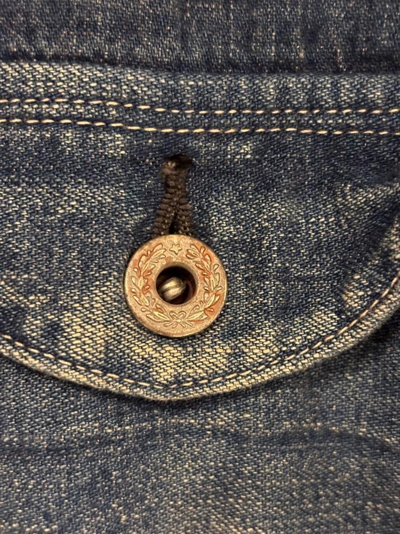 ジョンブル　ライトオンスデニム エンジニア オーバーオール オールインワン