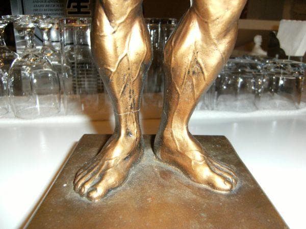 非売品★ミスターオリンピア ボデイビル セルジオ・オリバー トロフィー オブジェ