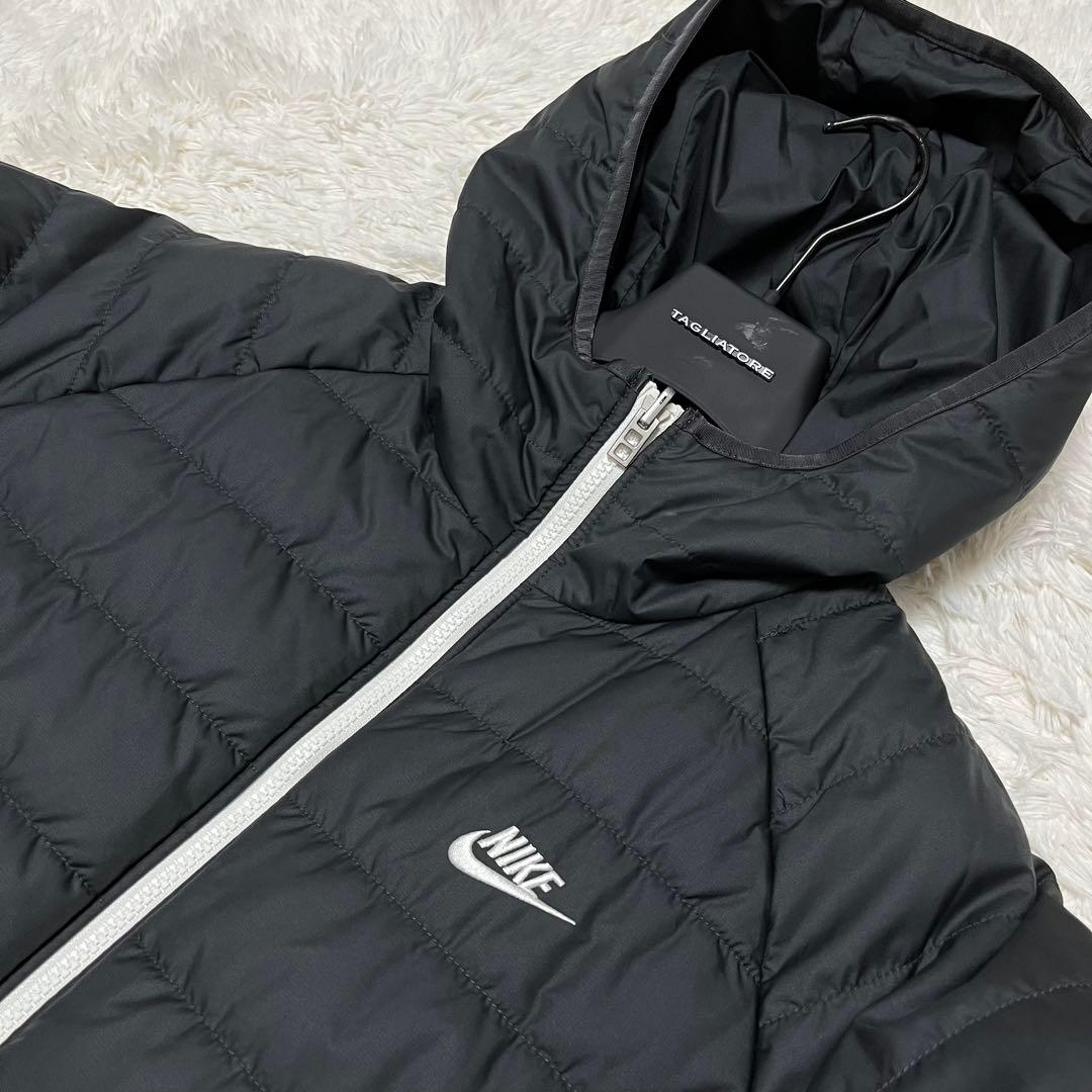 極美品 NIKE 中綿 リバーシブル パーカー Lサイズ