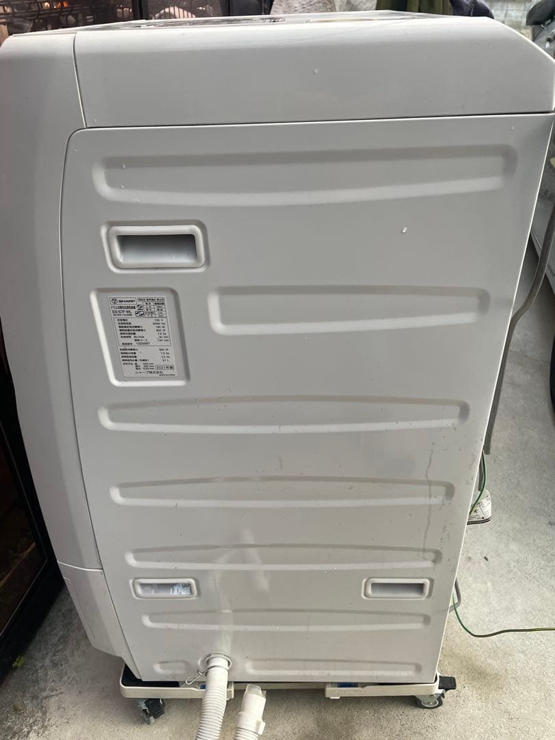 格安❗️コンパクトドラム❗️2021年製 SHARPドラム式洗濯機 ES-S7F