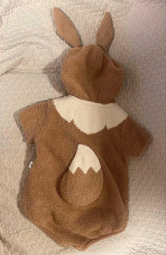 gelato pique【ポケモンスリープ】ベビモコ イーブイ ロンパース80