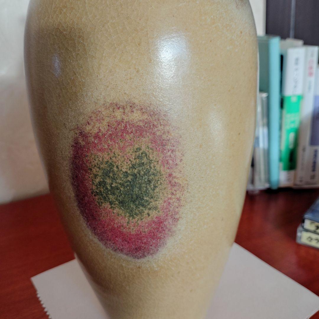 初代 山崎光洋の京焼花瓶