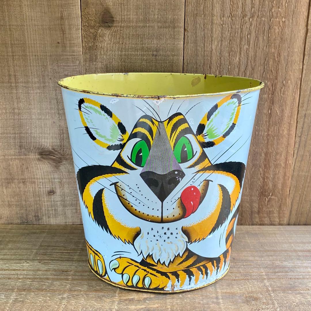 ケロッグ★トニーザタイガー★ゴミ箱Trash Can★1960'ビンテージUSA