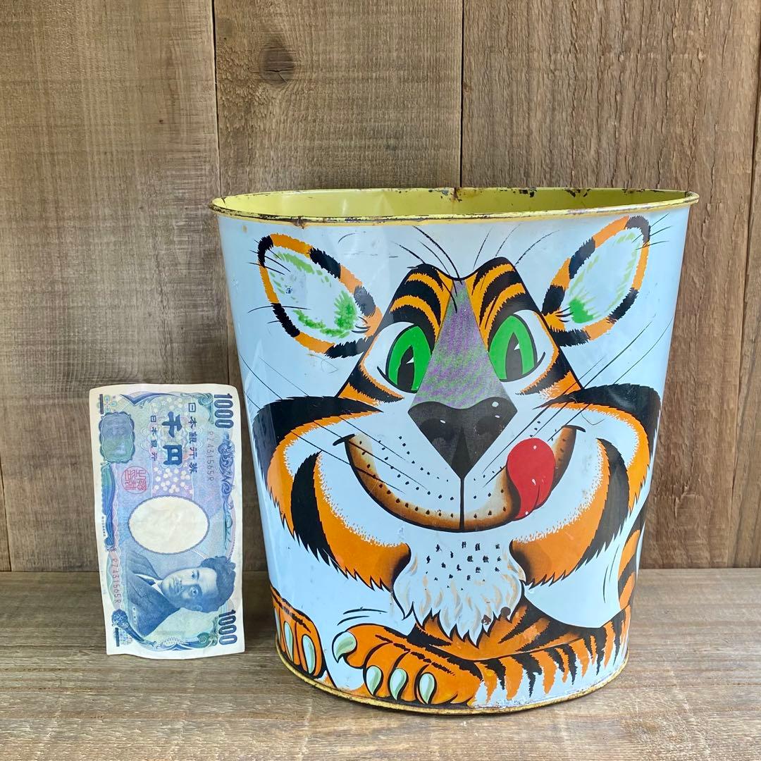 ケロッグ★トニーザタイガー★ゴミ箱Trash Can★1960'ビンテージUSA